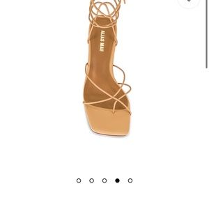 Lune Heel in Natural Alias Mae